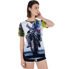 Download (1) D6436be9-f3fc-41be-942a-ec353be62fb5 Download (2) Vr46 Wallpaper By Reachparmeet - Download On Zedge?   1f7a Perpetual Short Sleeve T-shirt by AESTHETIC1