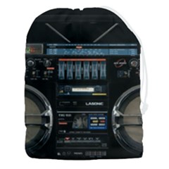 Vintage Radio Drawstring Pouch (3xl) by Proyonanggan