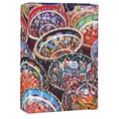 Art Background Bowl Ceramic Color Playing Cards Single Design (rectangle) With Custom Box by Proyonanggan