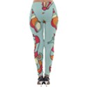Seahorse Seashell Starfish Shell Lightweight Velour Leggings View2