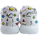 Dog Paw Seamless Pattern Footprint Bone Mens Athletic Shoes View4