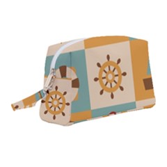 Nautical Elements Collection Wristlet Pouch Bag (medium) by Bangk1t
