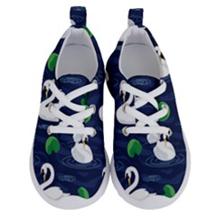 Swan Pattern Elegant Design Running Shoes by Bangk1t