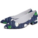 Swan Pattern Elegant Design Women s Low Heels View2