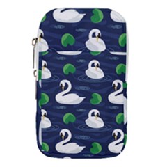 Swan Pattern Elegant Design Waist Pouch (small) by Bangk1t