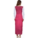 Amaranth Turbulance CAMEURUT Long Sleeve Longline Maxi Dress View4