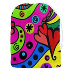 Seamless Doodle Drawstring Pouch (3xl) by Bangk1t