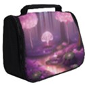 Trees Forest Landscape Nature Neon Full Print Travel Pouch (Big) View2