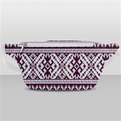Illustration Ukrainian Folk Seamless Pattern Ornament Waist Bag  by pakminggu