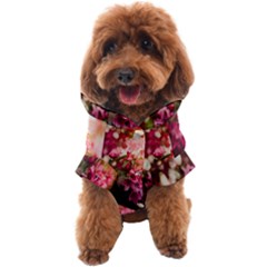 Pink Flower Dog Coat by artworkshop