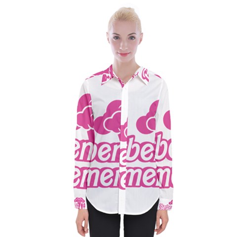 Barbenheimer Womens Long Sleeve Shirt by Valentinaart