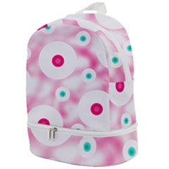 Wallpaper Pink Zip Bottom Backpack by Luxe2Comfy