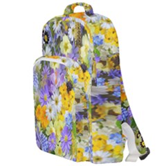 Spring Flowers Double Compartment Backpack by artworkshop
