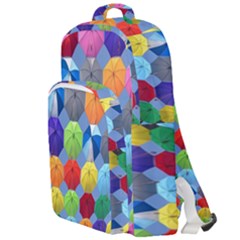 Umbrella Double Compartment Backpack by artworkshop