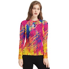 Various Colors Women s Long Sleeve Rash Guard by artworkshop