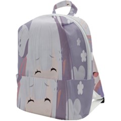 Emilia Rezero Zip Up Backpack by artworkshop