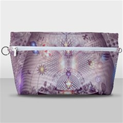 Cosmic Egg Sacred Geometry Art Handbag Organizer by Grandong