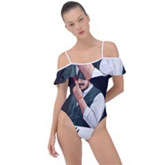 Moosewala Frill Detail One Piece Swimsuit by Mayank