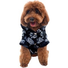 Pattern Flower Design Nature Dog Coat by Grandong