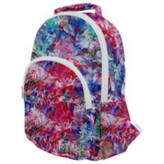 Flow Iv Rounded Multi Pocket Backpack by kaleidomarblingart