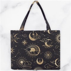 Asian Seamless Pattern With Clouds Moon Sun Stars Vector Collection Oriental Chinese Japanese Korean Mini Tote Bag by pakminggu