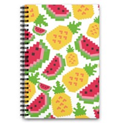 Watermelon -12 5 5  X 8 5  Notebook by nateshop