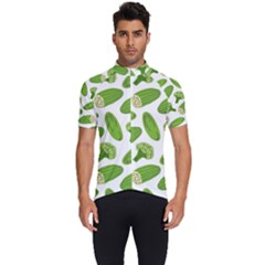 Vegetable Pattern With Composition Broccoli Men s Short Sleeve Cycling Jersey by pakminggu