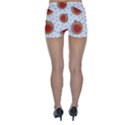 Seamless Background Pattern with Watermelon Slices Skinny Shorts View2