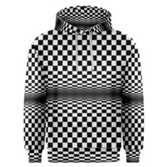 Art-optical-black-white-contrast Men s Overhead Hoodie by Bedest