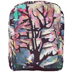 Tree-moon-night-sky-landscape Full Print Backpack by Bedest