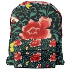 Background Vintage Japanese Design Giant Full Print Backpack by Bedest