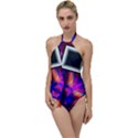 Box-abstract-frame-square Go with the Flow One Piece Swimsuit View1