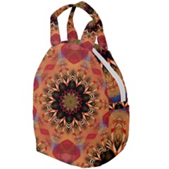 Abstract-kaleidoscope-design Travel Backpack by Bedest