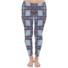 Pattern-cross-geometric-shape Classic Winter Leggings by Bedest
