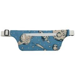 Space Objects Nursery Pattern Active Waist Bag by pakminggu