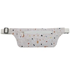 Terrazzo Natural Stone Pattern Art Active Waist Bag by pakminggu