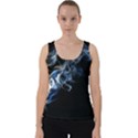 Smoke-flame-dynamic-wave-motion Velvet Tank Top View1