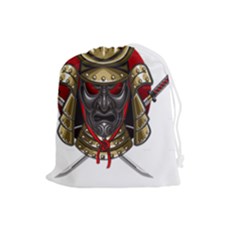 Samurai Katana Warrior Drawstring Pouch (large) by Cowasu