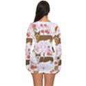 Corgis Corgi Pattern Long Sleeve Boyleg Swimsuit View4