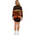 Science-fiction-digital-illustration Womens Long Sleeve Shirt Dress View4