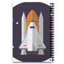 Rocket-space-universe-spaceship 5.5  x 8.5  Notebook View2
