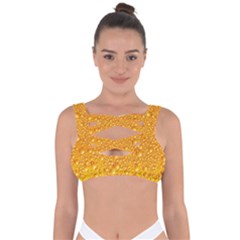 Bubble-beer Bandaged Up Bikini Top by Sarkoni
