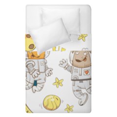 Astronaut-dog-cat-clip-art-kitten Duvet Cover Double Side (single Size) by Sarkoni