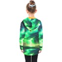 Lake Storm Neon Kids  Double Breasted Button Coat View2