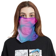 Geometry Abstract Pattern Hypercube Face Covering Bandana (two Sides) by Bangk1t