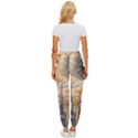 Garden Mushrooms Tree Flower Women s Cropped Drawstring Pants View4