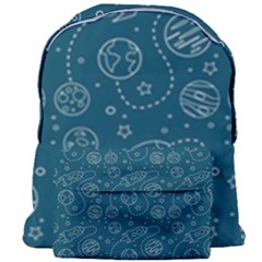 Space Seamless Pattern Giant Full Print Backpack by Bedest