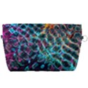 Fractal Abstract Waves Background Wallpaper Handbag Organizer View2