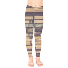 Books Antique Worn Spent Romance Antique Dealer Kids  Classic Winter Leggings by Ravend