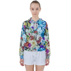Fish The Ocean World Underwater Fishes Tropical Women s Tie Up Sweat by Ndabl3x